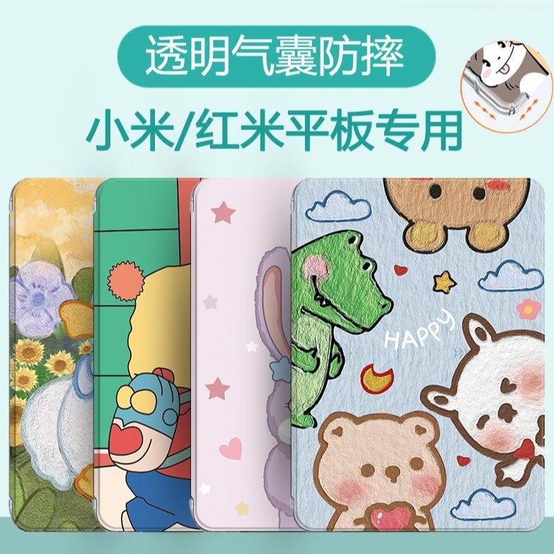 For Millet 5 Pro12.4 Flat Protective Cover 6 Anti-Fall Pad11 Inch Airbag Anti-Fall Red Rice Se Shell 10.6 - Image 2